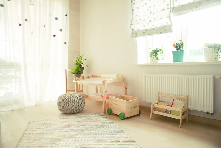 Kindervorhänge mit Muster: Fertigvorhänge im Kinderzimmer